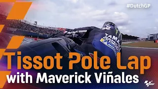 Maverick Viñales's Tissot Pole Lap | 2021 #DutchGP