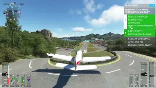 Landing at St. Barts with Daher TBM 930
