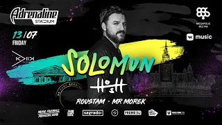 Solomun at Adrenaline Stadium, Moscow. 13 July 2018