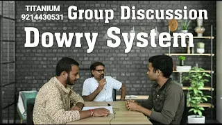 "Dowry System is Good or Not" Group Discussion | Group Discussion in English | Group Discussion