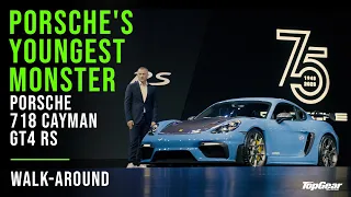 Porsche's youngest monster | Porsche 718 Cayman GT4 RS | Walk-around