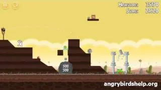 Angry Birds Level 3-13 - 3 Star Walkthrough