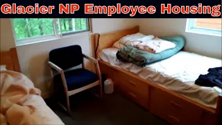 Seasonal Employee Housing Room Tour in Glacier National Park