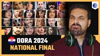 Croatia National Final 🇭🇷 Dora | Eurovision 2024 - REACTION & My TOP 10!
