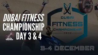 Dubai Fitness Championship - Day 3&4