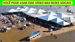 VOCÊ PODE USAR ESSE VÍDEO Praia das Gaivotas Rio Araguaia VERÃO 2022