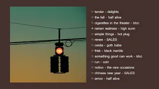 jamming at a red light - an indie playlist