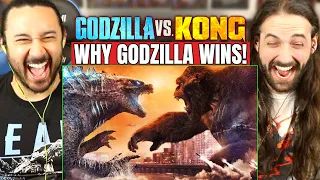 Godzilla Vs Kong | Film Theory: WHY GODZILLA WINS - REACTION!! (Trailer | MechaGodzilla | GVK 2021)