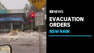 Sydney residents evacuate as heavy rain swamps large parts of NSW | ABC News