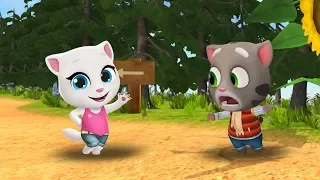 КТО КРУЧЕ? КОТ ТОМ - TALKING TOM ПРОТИВ АНДЖЕЛА - TALKING ANGELA! NEW MUSIC! МЕГА ЧЕЛЛЕНДЖ! #141