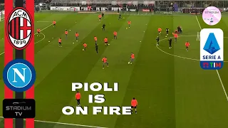 Milan 0-1 Napoli 'Pioli is on Fire' Live HD