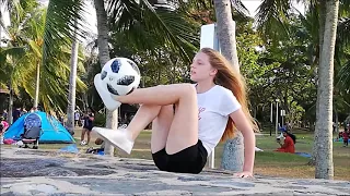 Amazing female freestyle football skills compilation 😱 only 16 years old 😱😱😱