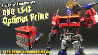 Transformer Black Mamba LS 13 Optimus Prime  Bumblebee Movie Review