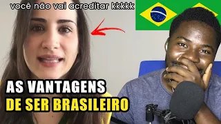 REAGINDO|| 10 VANTAGENS DE SER BRASILEIRO 😳😳