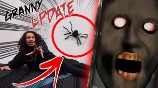 GRANNY HAS A NEW EVIL PET!! DO NOT PLAY GRANNY HORROR GAME AT 3 AM!! (HER PET ATTACKED US!!)