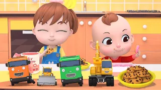 Strong Heavy Vehicles Songs | Don't Eat in Secret! | Nursery Rhymes | Baby Tayo Songs