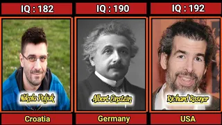 The Smartest People In History | Highest IQ Level