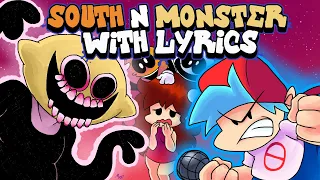 South & Monster WITH LYRICS By RecD - Friday Night Funkin' THE MUSICAL (Lyrical Cover)