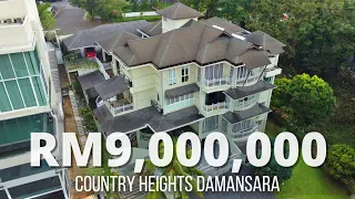[RM9mil] 车棚可以停泊至少十辆车的四层楼豪宅 | Country Heights Damansara