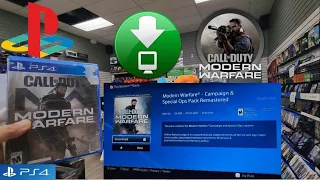 How To Download Missing Call Of Duty Modern Warfare Campaign Data Packs For PS4