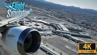 (4K) American Airlines 787 Take-off from San Francisco | Microsoft Flight Simulator 2020