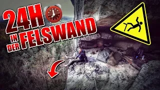 24H BIWAK in FELSWAND mit neuer Ausrüstung - Biwaksack & Defense 4 - Overnighter Übernachtung