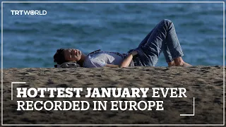 Europe experiences highest January temperatures on record