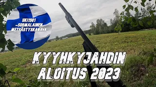 Kyyhkyjahdin aloitus - Kyyhkyjahti 2023. 4K