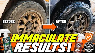 In Less Than 3 Minutes Turn Dusty & Dirty Wheels Into Shiny & Protected Works of Art!- Chemical Guys