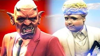 gta5: devil vs angel (the worst team ever)