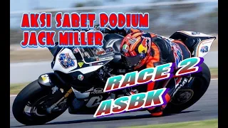 Full Race 2 Grand Finale ASBK 'The Bend' 2021  -  Jack Miller Sabet Podium.