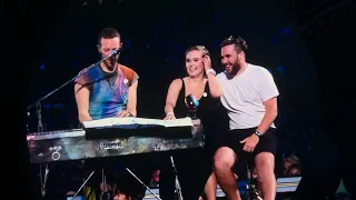 Coldplay - Charlie Brown (unplugged version with Hannah ) (live in Cardiff, June 2023)