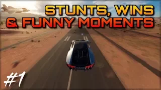 FORZA HORIZON 3 | EPIC STUNTS, WINS & FUNNY MOMENTS #1