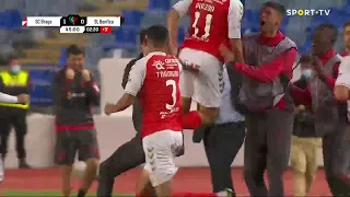 Goal | Golo Piazon: SC Braga (1)-0 Benfica (Taça da Portugal 20/21)