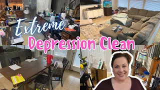 Extreme Depression Clean | Taking Advantage of a Good Energy Day