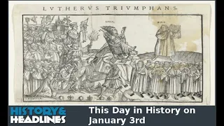 This Day in History on January 3rd