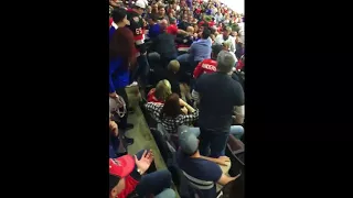 Fan altercation Ottawa Senators vs Toronto Maple Leafs game with slo-mo - October 21,  2017