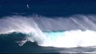 Jaws  Jet SKi Over the Falls with Jason Polakow sailing