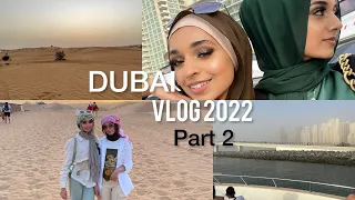 DUBAI VLOG PART 2 2022: Desert Safari, Dubai Mall, Dubai Frame,Yacht