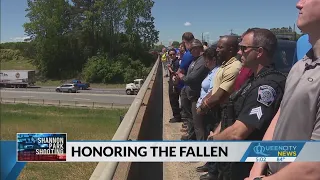 Slain deputy US Marshal honored on procession to Mooresville