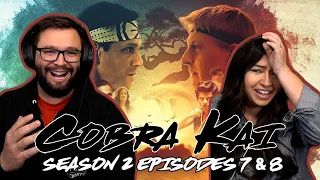 Cobra Kai Season 2 Ep 7 & Ep 8 First Time Watching! TV Reaction!!