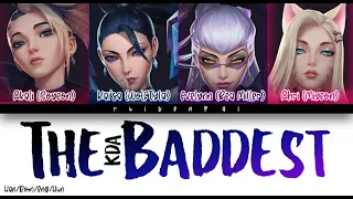 K/DA – THE BADDEST ft. (G)I-DLE, Bea Miller, Wolftyla | Color Coded Lyrics (Hun Sub) by ruisenpai