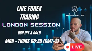 🔴 LIVE forex trading and education GBP/JPY & GOLD 🔴15/04/2024 / LIVE GIVEAWAY !!!