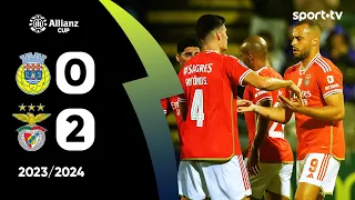 Resumo: FC Arouca 0-2 Benfica - Taça da Liga | sport tv