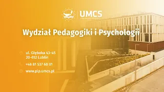 Webinar UMCS 2022 - Wydział Pedagogiki i Psychologii