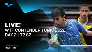 WTT Contender Tunis 2022 | Table 2 | Day 2 - Session 2