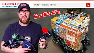 I Bought A Pallet of Harbor Freight Returns for $1,223.41