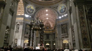 Midnight Mass 2016 St. Peter's Basilica Vatican