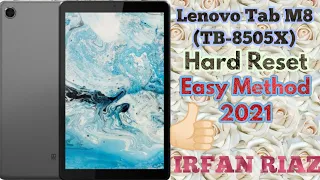 How to hard reset Lenovo Tab M8 HD (tab-8505x)