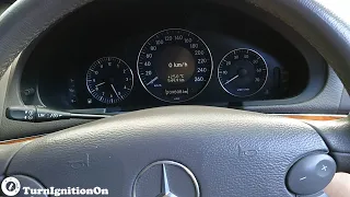 2008 Mercedes E200 Kompressor W211 - Start up